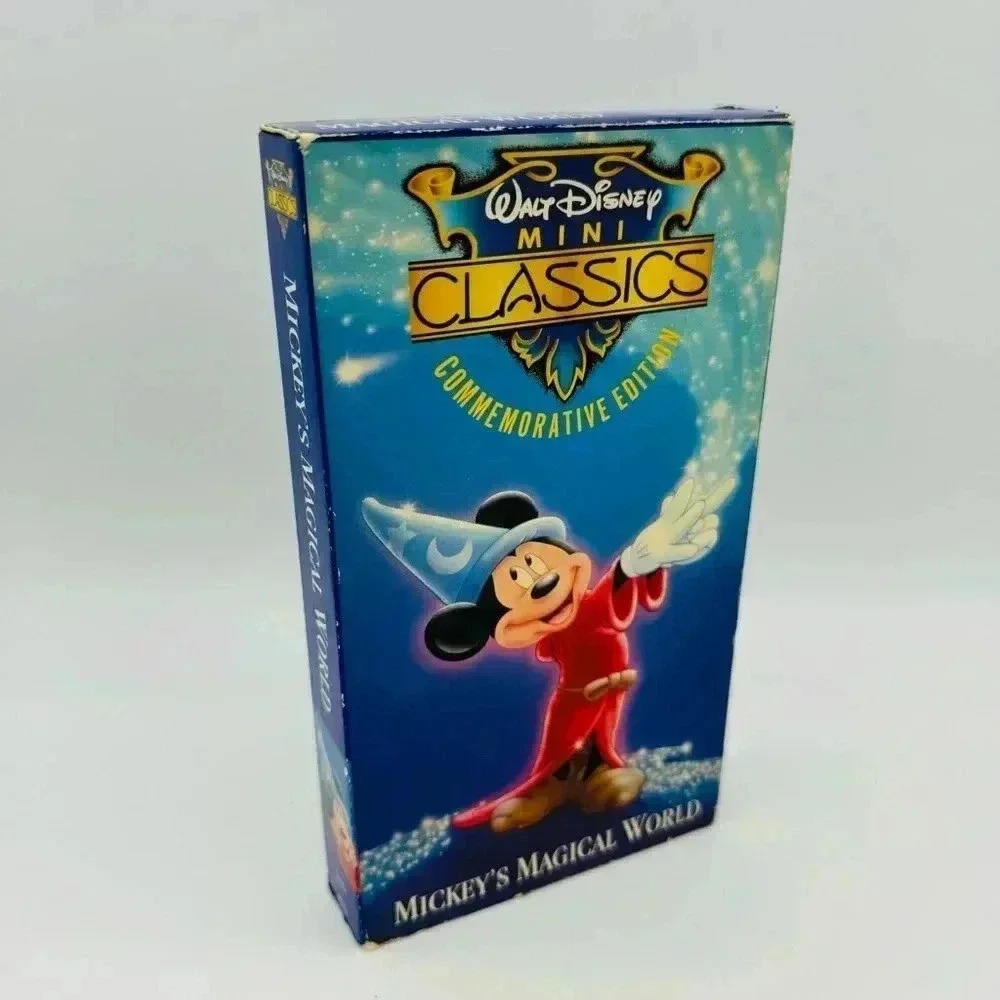 Walt Disney Mini Classics Commemorative Edition Mickey's Magical World VHS Tape